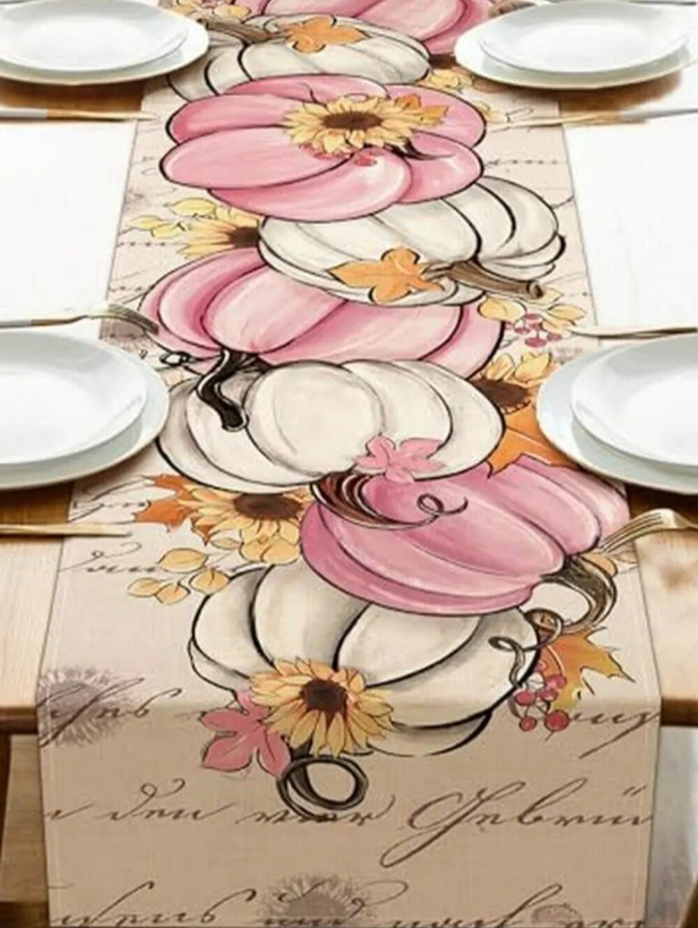 Fall Table Runner